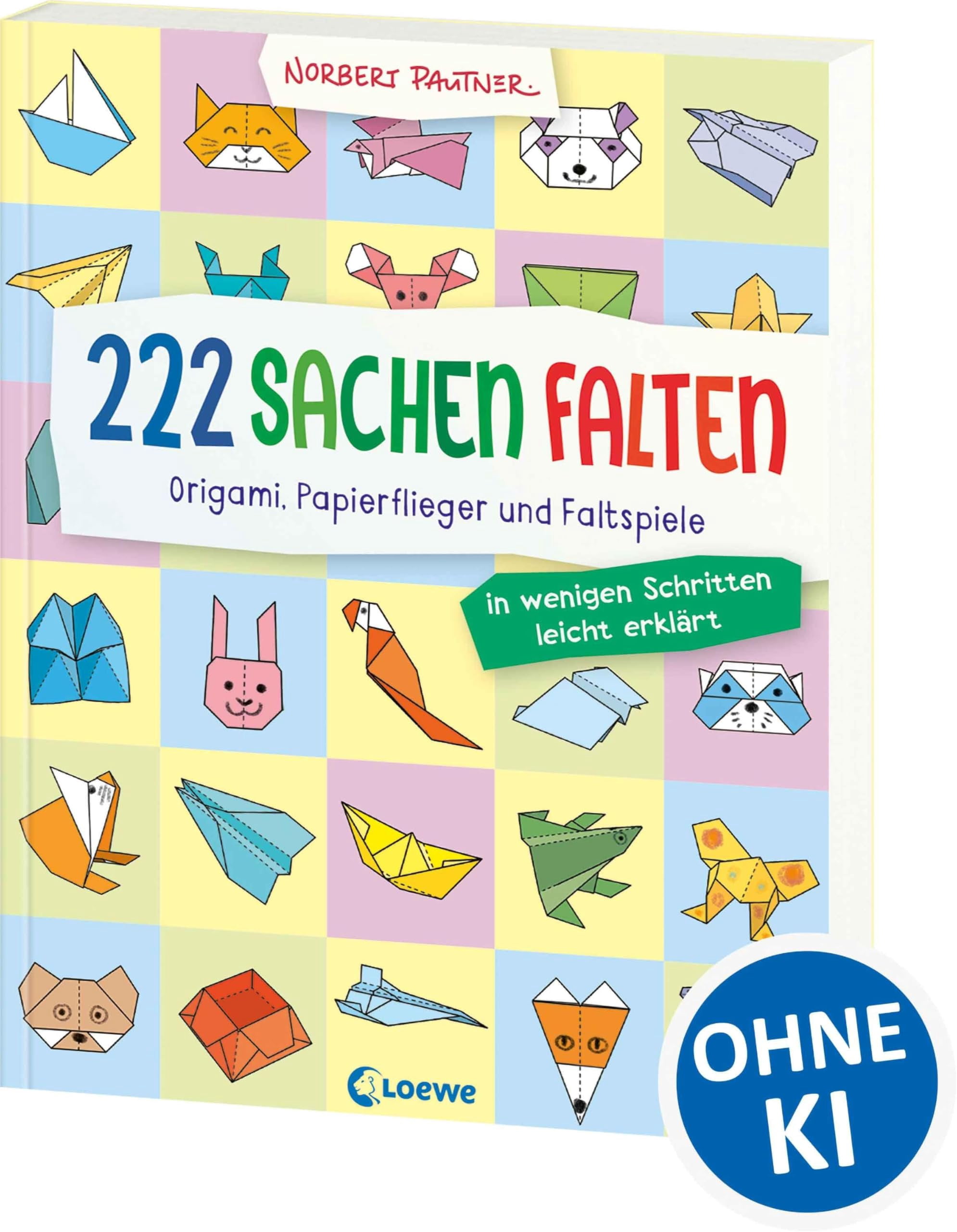 Pautner, N 222 Sachen falten - in wenigen Schritten leicht erklärt: Origami, Papier (Paperback)