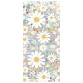 thumbnail image 1 of Norbi Flower Window Privacy Film Floral Decorative Stained Glass Window Film Static Cling Non-Adhesive Frosted Window Sticker Removable Static Cling Stickers for Room 16.93x39.37 in, 1 of 6