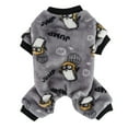 thumbnail image 1 of Norbi Fuzzy Dog Pajamas Puppy Fleece Pajamas Cute Dog Pajamas Puppy 4 Legs Jumpsuit Pajamas Warm Soft Pet Holiday Clothes for Small Medium Cats and Dogs, 1 of 8