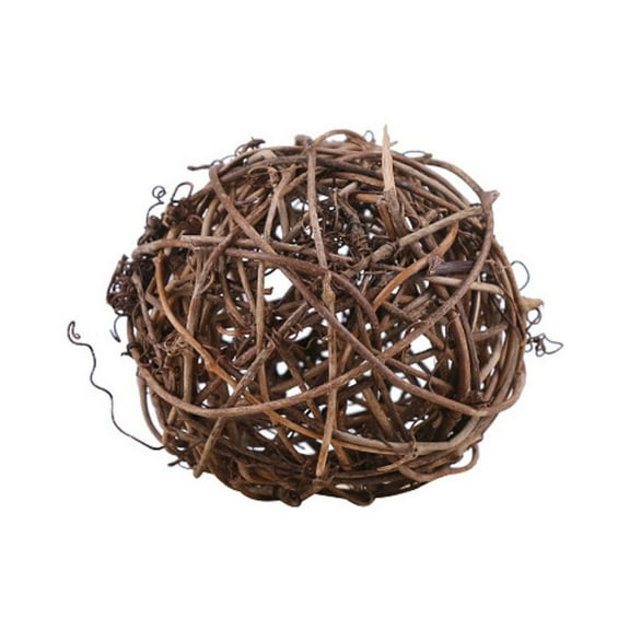 Norbi Natural Vine Balls 3.15/3.94/4.72 Inches Diameter Christmas Rattan Balls for Fairy Garden Decor Christmas Hanging Balls Craft Diy Wedding Party Decoration Vase Filler Bird Toys Balls