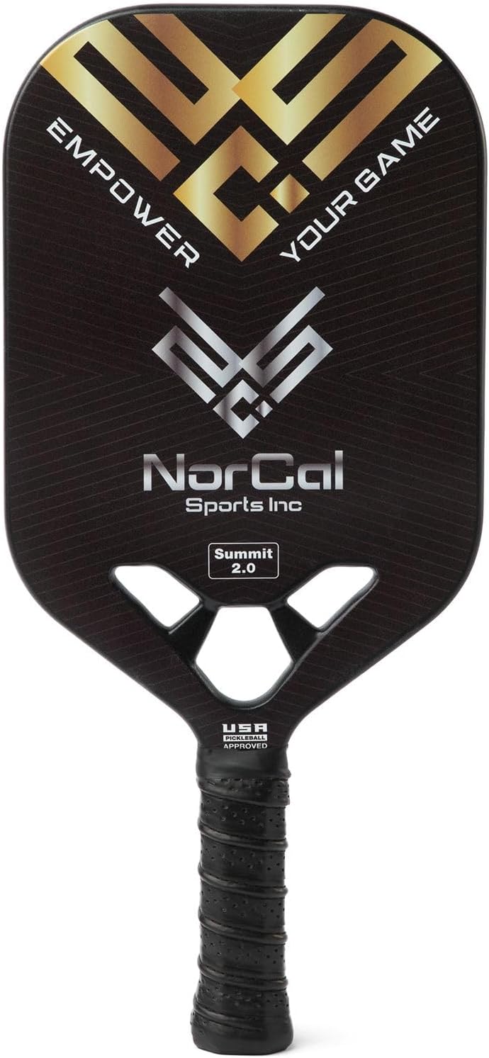 Norcal Sports Pro Carbon Fiber Pickleball Paddle 2024 USAPA Approved Thermoformed Pickleball
