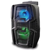 Norcent NSP-26RBT Rechargeable Dual 6.5" Tailgate Bluetooth Speaker with TWS Multi-Color Actives LED Lights Strong Base