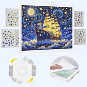 Norcho 1500 Pieces Rotating Puzzle Board, Portable Jigsaw Puzzle Table with Handle