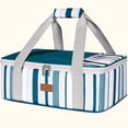thumbnail image 1 of Norcho Insulated Single Decker Casserole Carrier, Hot/Cold Food, Lasagna Holder for Potluck/Picnic, Fits 9"x13" Dish, Green, 1 of 8