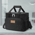 thumbnail image 1 of Norcho Large Insulated Lunch Bag Cooler Tote for Adults, Soft Lunch Box for Men and Women, 12-Can (9L), Black, Back to School, 1 of 5
