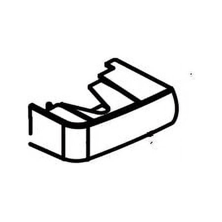 Norcold 628579 Refrigerator Door Hinge Cover Fits Center Hinge Snap On