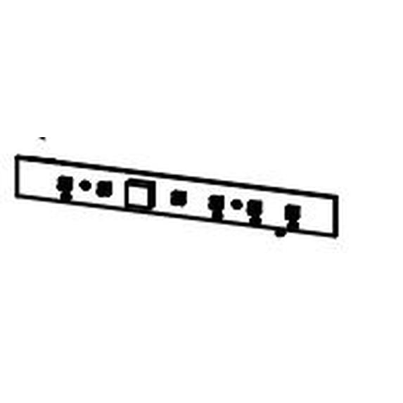 Replacement Eyebrows Norcold 640089 Kit Serv Control Replacement - Refrigerator Eyebrow ...