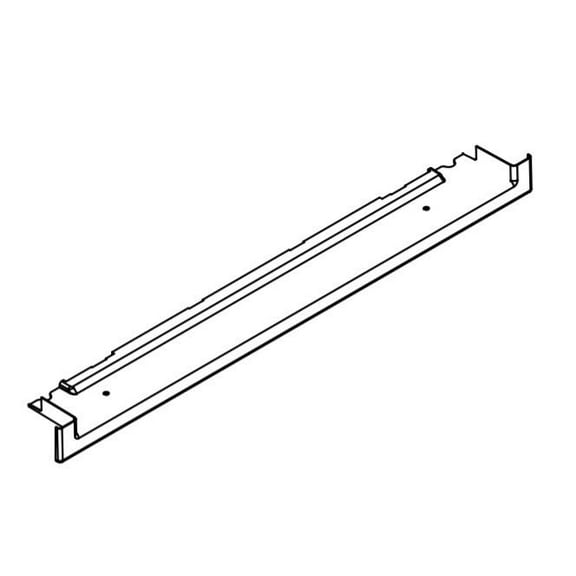 Norcold 640862 Refrigerator Trim Top/ Bottom Black Plastic