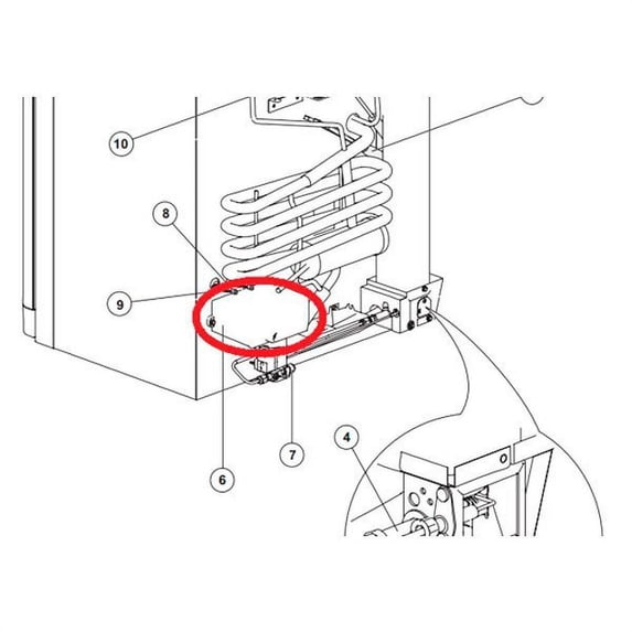 Norcold 691449 - Refrigerator Power Supply Circuit Board
