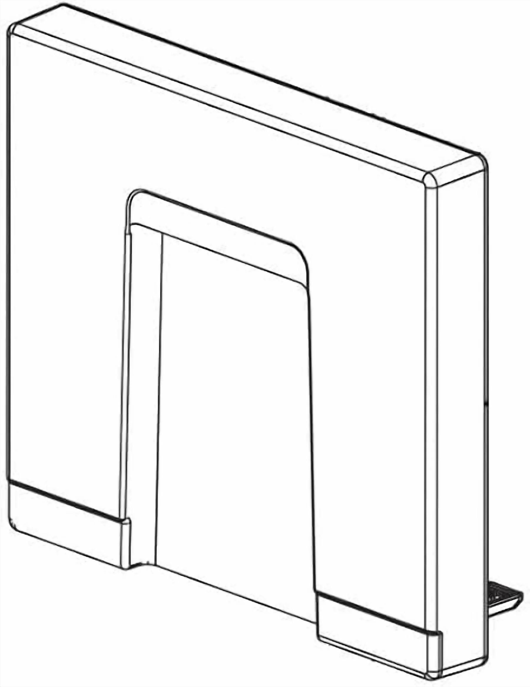 Norcold 691877; Flip Down Freezer Door; Replacement For Norcold