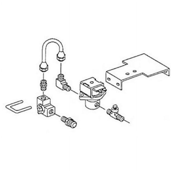 Norcold N6D-61692322 Manual Shut Off Assembly