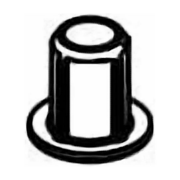 Norcold 627744; Refrigerator Door Hinge Bushing - Black