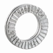 Wedge Lock Washer, For Screw Size M18 Steel, Advanced Corrosion Resistance Finish, 100 PK