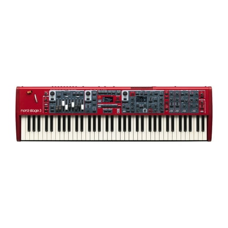 Nord Stage 3 Compact 73-Note Semi-Weighted Waterfall Keyboard with Physical Draw