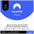 thumbnail image 1 of NordVPN Standard 1-Year Subscription 10 Devices (Digital Download), 1 of 12