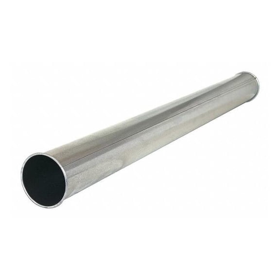 Round Rigid Duct, 5 in Duct Dia, Galvanized Steel, 22 ga GA, 5 in W, 59-1/4" L, 5 in H