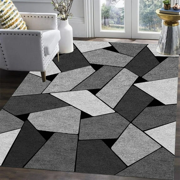 Nordic Abstract Geometric Modern Carpets for Living Room Decoration Home Lounge Area Rugs Bedroom Carpet Luxury Door Mat Rugs
