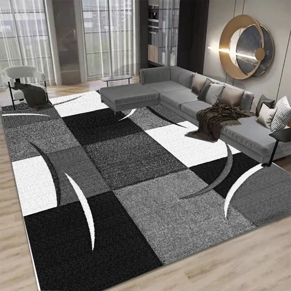 Nordic Abstract Geometric Modern Carpets for Living Room ration Home Lounge Area Rugs Bedroom Carpet Luxury Door Mat Rugs