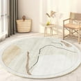 thumbnail image 1 of Nordic Abstract Style Round Floor Mat Moroccan Style Color Block Rugs Home Living Room Bed Bath rate Dormitory Carpet, 1 of 6