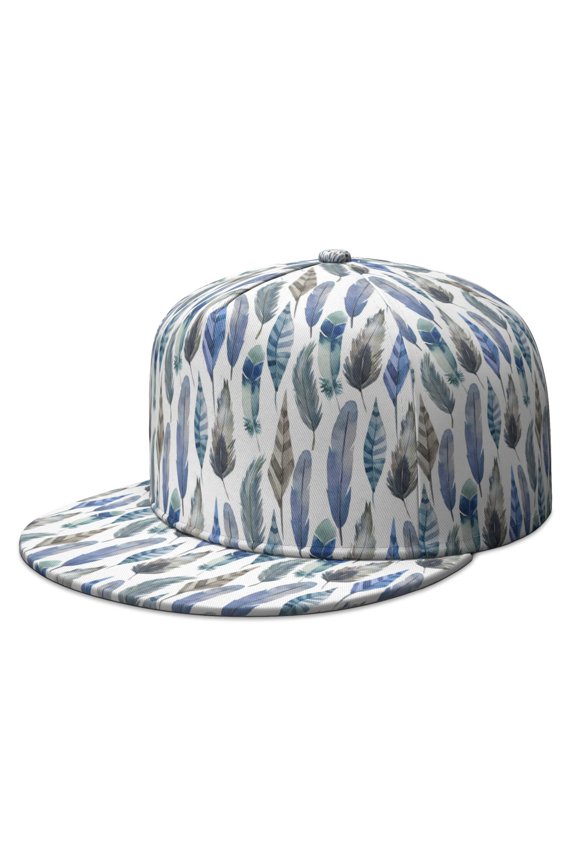 Nordic Boho Snapback - Flat Bill Hip Hop Hat for Urban Fashion