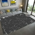 thumbnail image 1 of Nordic Carpet Living Room Ink Splash Abstract Area Rug Large Home ration Bedroom Rugs Washable Entry, 1 of 5