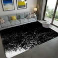 thumbnail image 1 of Nordic Carpet Living Room Ink Splash Abstract Area Rug Large Home ration Bedroom Rugs Washable Entry, 1 of 5