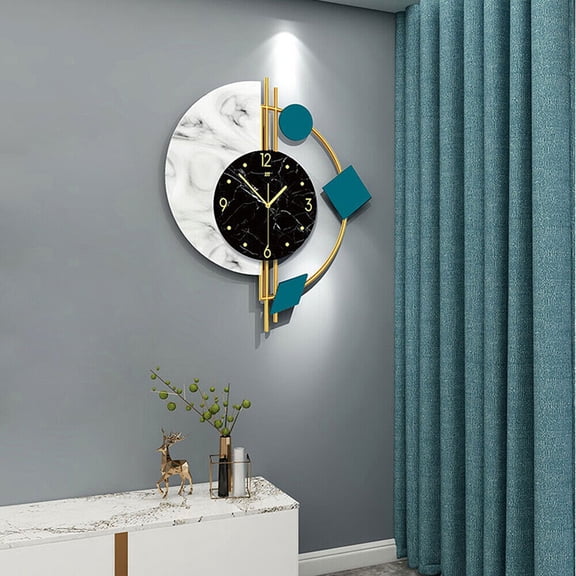 Nordic Creative Wall Clock Watch Living Room Silent Luxury Home Decor Wall Clock Quartz Wall Clock