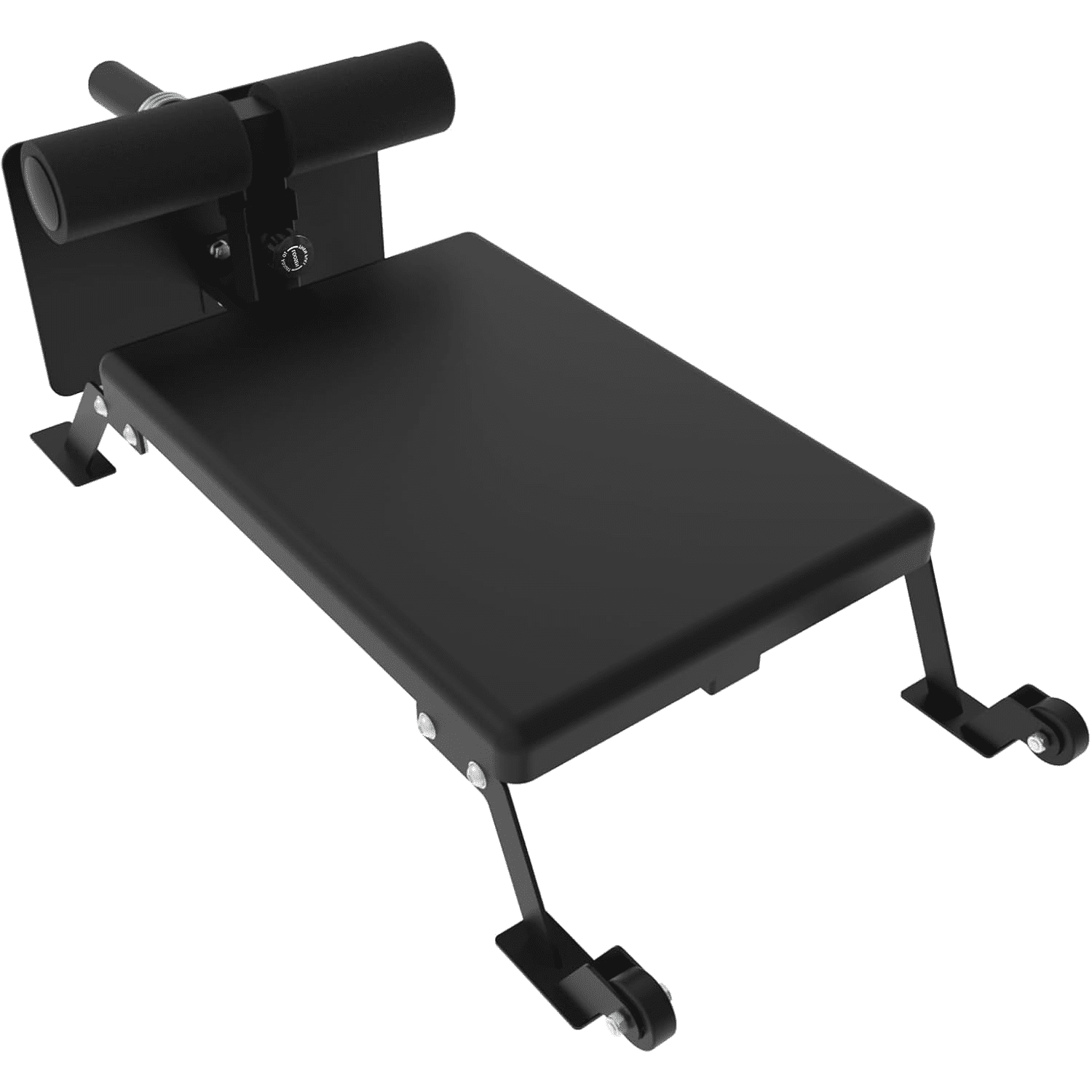 Nordic Curl Workout Bench,Home Gym Hamstring Curl Machine with Transport Wheels, Durable Padding,Construction,Load Capacity 450 lbs