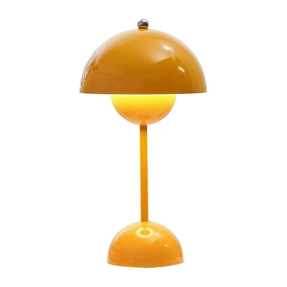 Nordic Danish Flower Bud Table Lamp, Wedding Room, Bedroom, Desk Decoration, Lamp, Bedside Lamp (Rechargeable) FAN2610-hhny