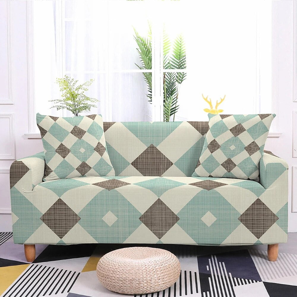 Nordic Elastic Sofa Cover Stretch Couch Slipcovers Corner Sofa Covers