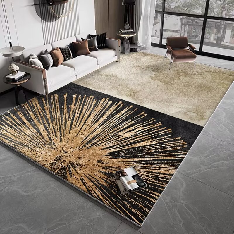 Study Rug Example Nordic Fashion Art Rugs for Living Room Abstract Room ration Aesthetic ...