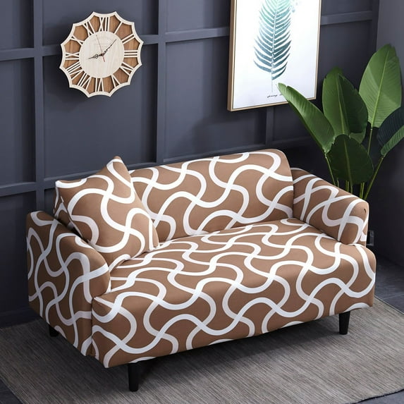 Nordic Floral Stretch Elastic Sectional Seat Sofa Cover Set Chaise Long Couch Slip Cover Armchair Sofa Bedspread Housse Canapé