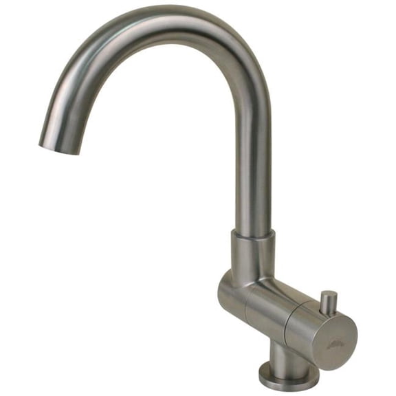 Nordic Folding Stainless Steel J-Spout Water Tap Faucets