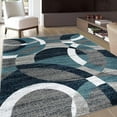thumbnail image 1 of Nordic Geometric Carpets Modern Luxury Decor rugs for Living Room Sofa Table Large Area Rug Bathroom Bedside non slip floor Mat, 1 of 5