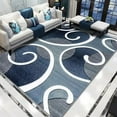 thumbnail image 1 of Nordic Geometric carpet for living room Light Luxury Bedroom Decoration Carpets Sofa Area Rugs Anti-slip Floor Mat ковер tapis, 1 of 5