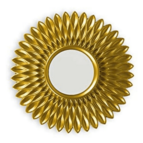 Nordic Gold Hanging Mirror Background Living Room Background Wall Decor Round Wall Mirror Home Hanging Mirror Wall Decor