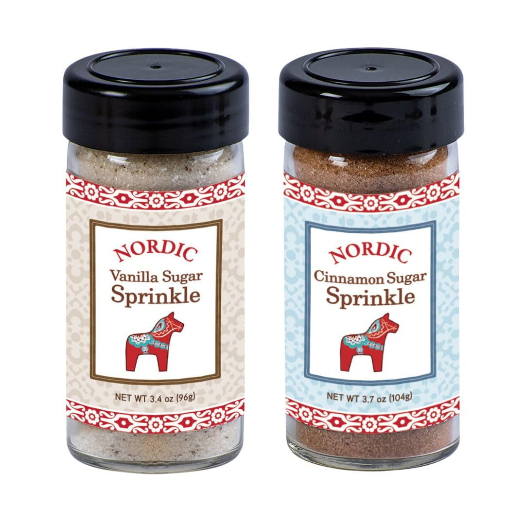 Nordic  Vanilla Sugar & Cinnamon Sugar Gift Set (1 of each)