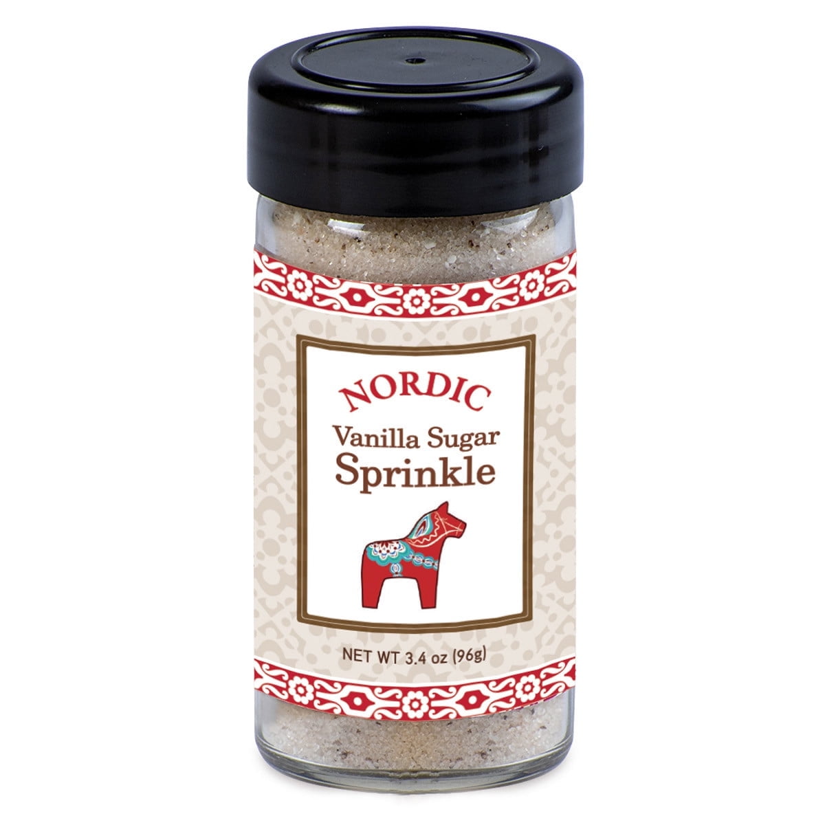 Nordic Goods Vanilla Sugar Sprinkle, 3.7oz (Pack of 2)