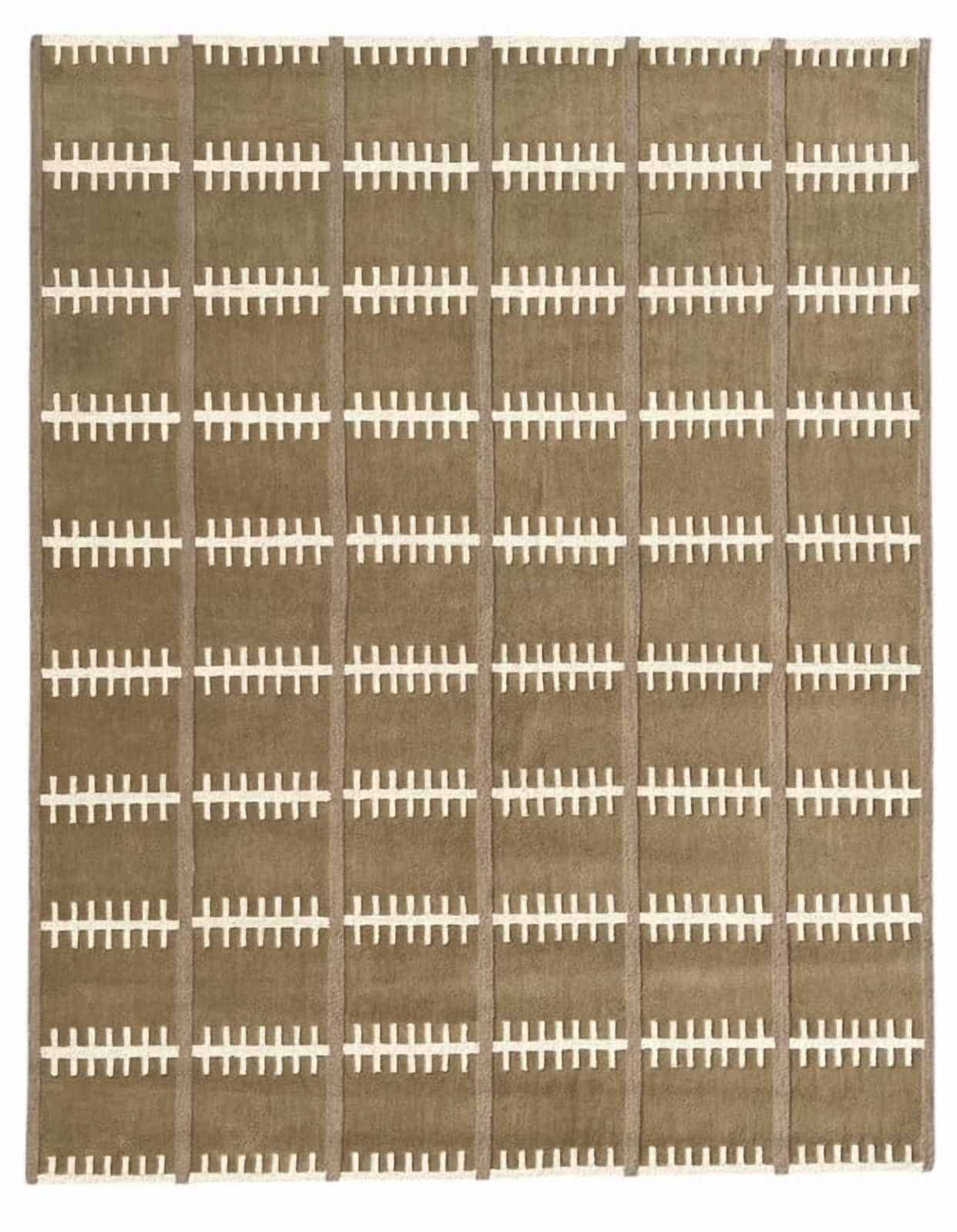 Neurtral Checkerd Rug Nordic Grid Neutral Checkered Area Rug, Modern Geometric Hand Tufted ...