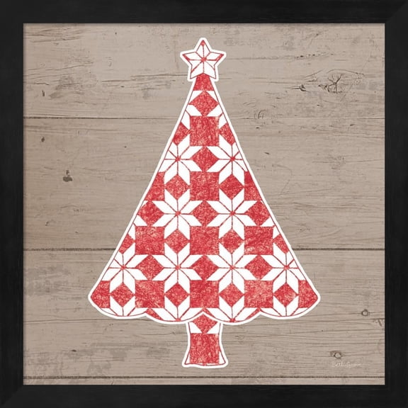 Nordic Holiday XVI by Beth Grove, Framed Wall Art, 13.25W x 13.25H