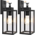 thumbnail image 1 of Nordic Hygge 14” Upgraded Motion Sensor Outdoor Wall Lights, 2-Pack, 1 of 7