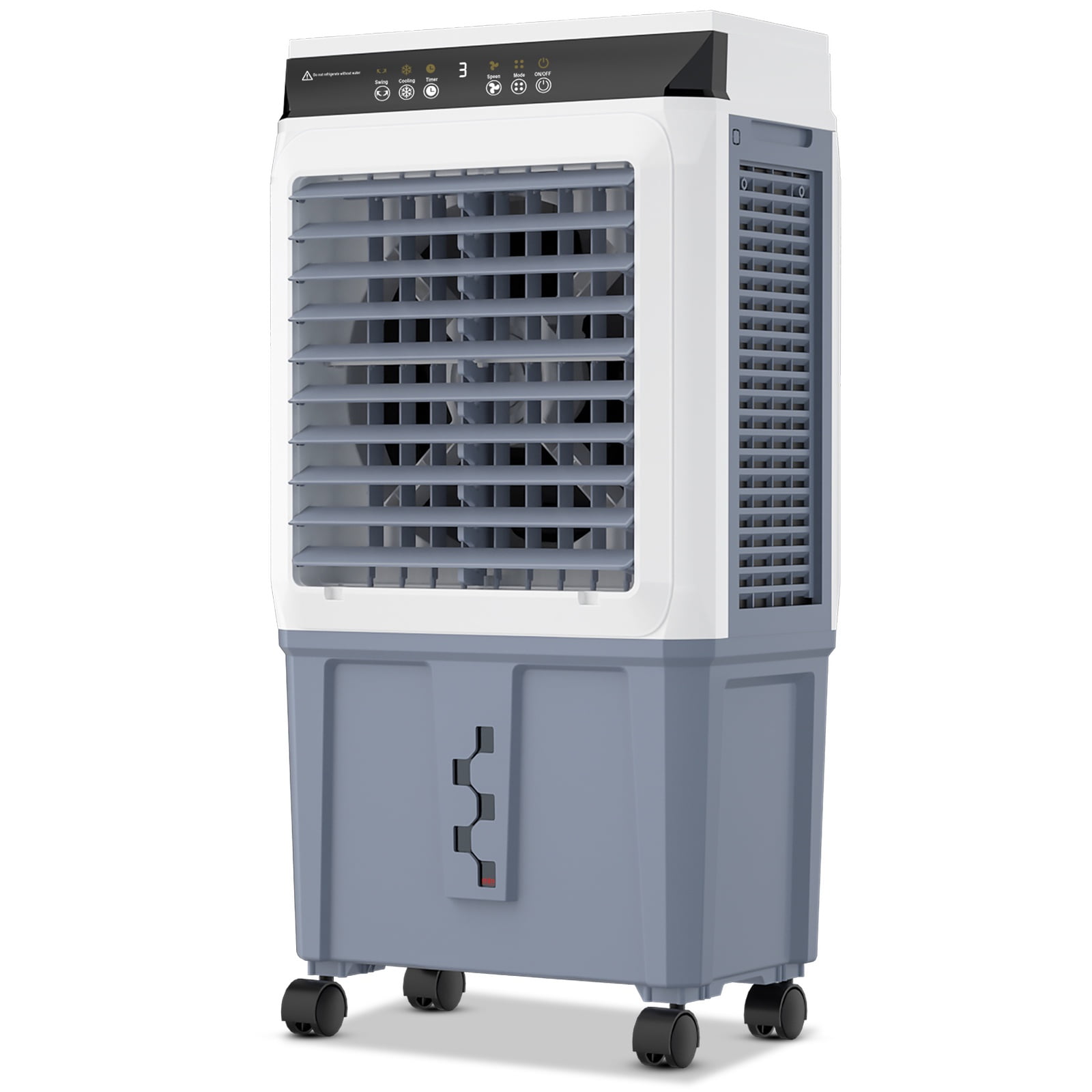 Nordic Hygge 3 Speed Portable Evaporative Air Cooler up to 1800 Sq. Ft., White