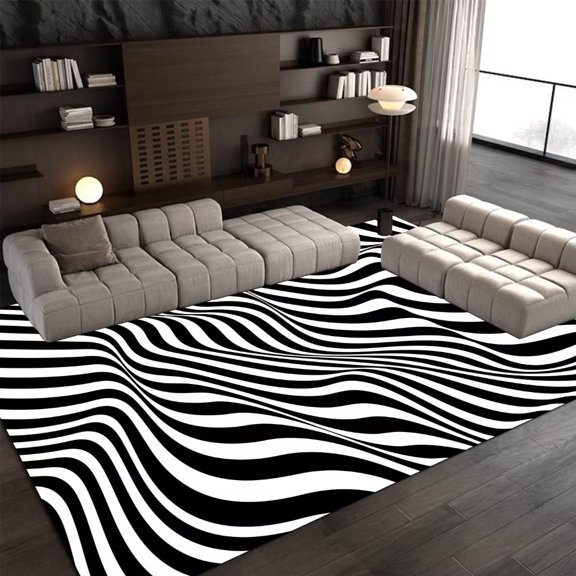 Nordic Ins Style Rugs for Bedroom Covered with Large Area Carpets for Living Room Flannel Cloakroom