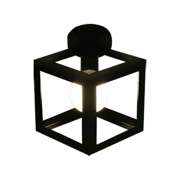 Nordic Iron Indoor Home LED Ceiling Lamp Living Room Balcony Porch Pendant Light