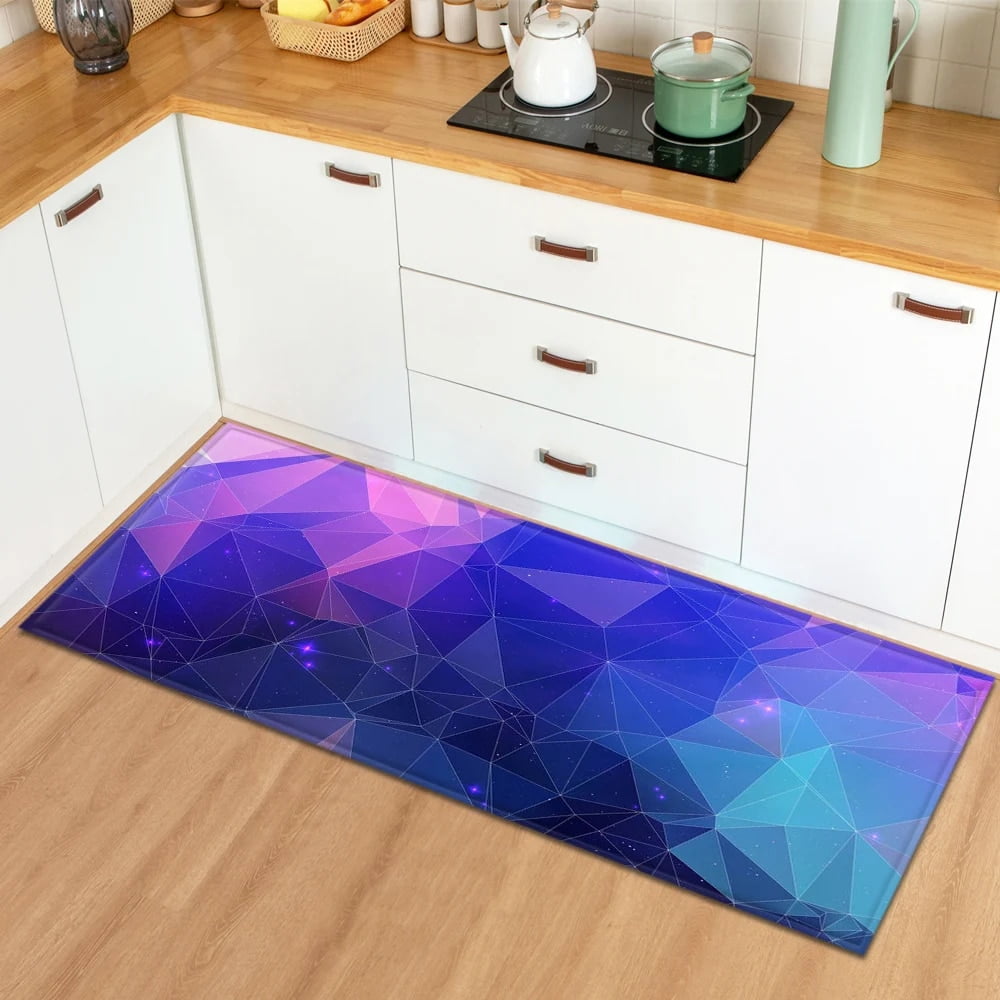 Nordic Kitchen Carpet for Living Room Floor Mats Bath Modern Traditional Antislip Light Flower