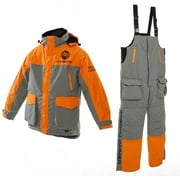 Nordic Legend Aurora Series Ice Fishing Suit with Floatation, Insulated Waterproof Bibs and Jacket for Ice Fishing Size Large