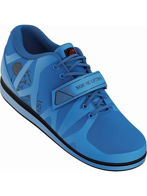 Powerlifting Shoes, Blue, Size 7