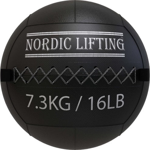 Nordic Lifting Wall Ball for Crossfit & Fitness - Medicine Ball for Gym and Strength Training 16 lb