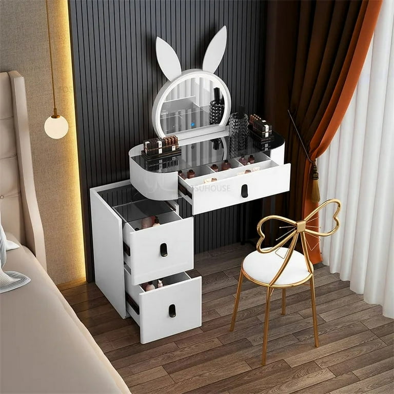 Nordic Light Luxury Dressers Multifunctional Bedroom