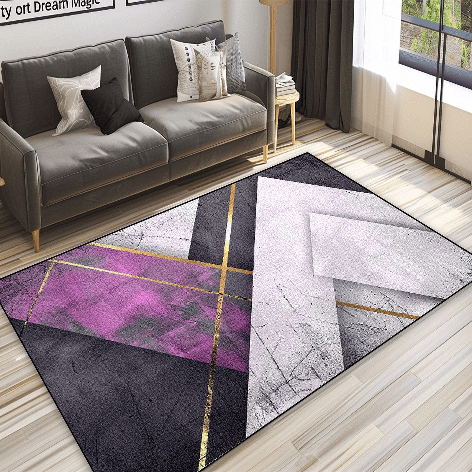 Nordic Light Luxury Geometric Carpet Cabinet Living Room Modern Home ...